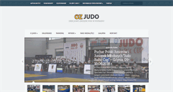 Desktop Screenshot of oz-judo.pl